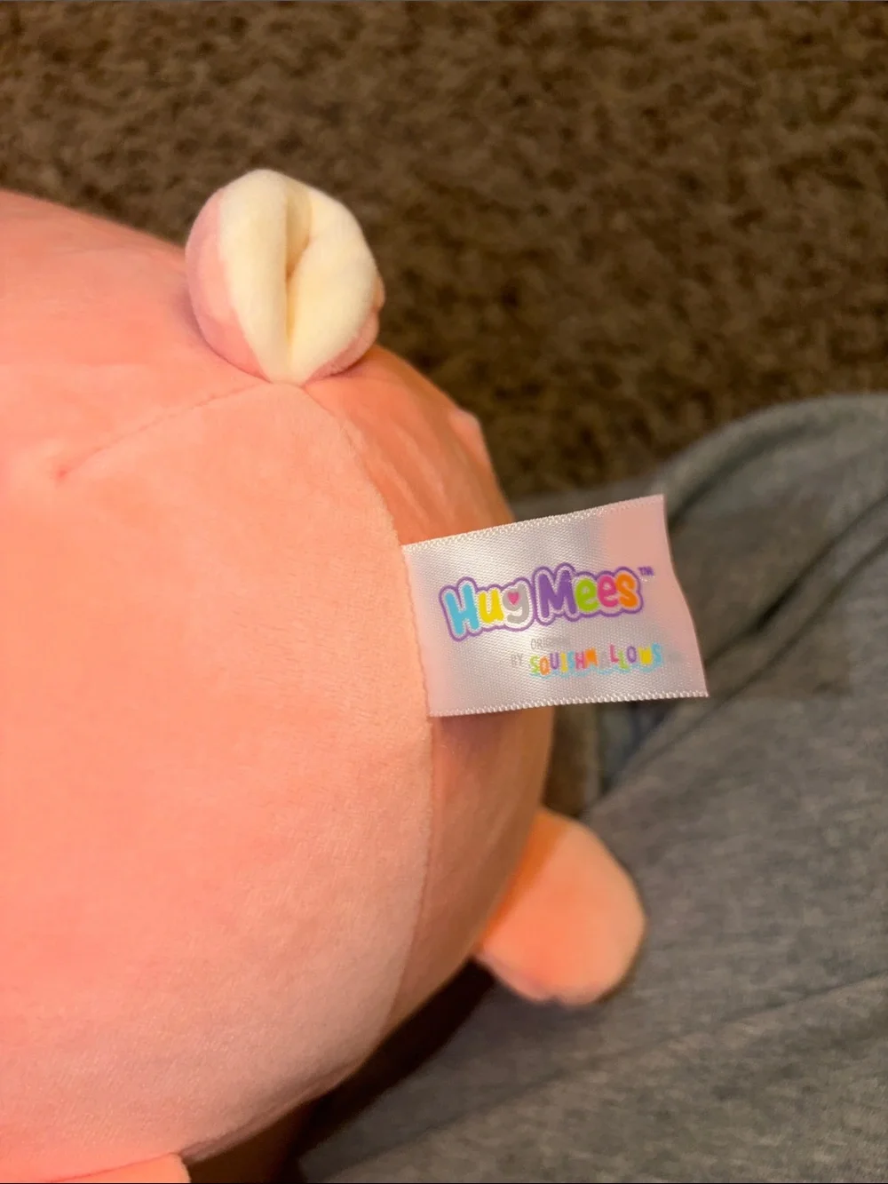 Squishmallows Elsa The Pink 18” Plush Lamb Hug Mees Easter NWOT